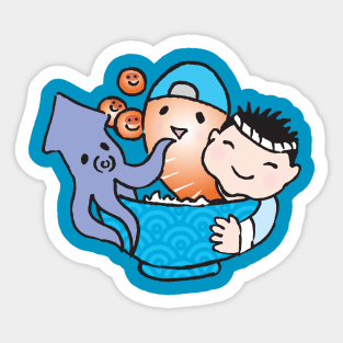 Rice Bowl Buddies Sticker